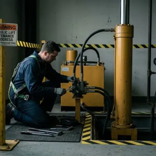 Hydraulic Lift Maintenance Ser