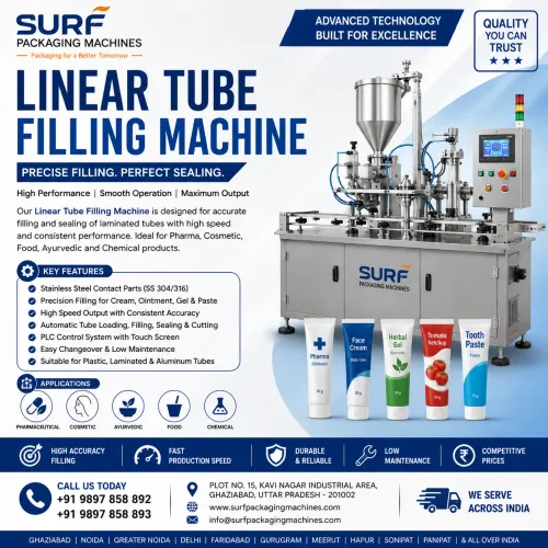 Linear Tube Filling Machine Manufacturer in Ghazia