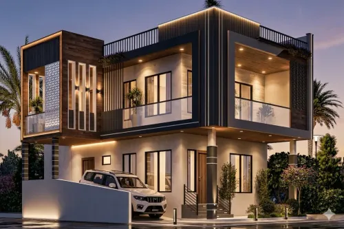 modern elevation design concep