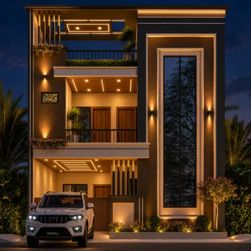 modern elevation design concep