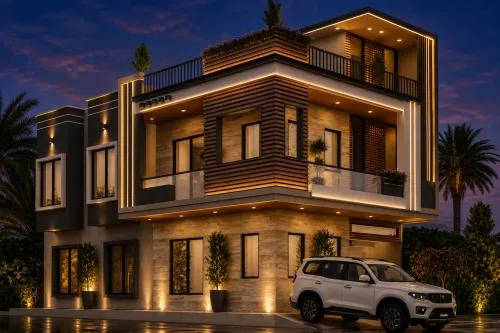 modern elevation design concep