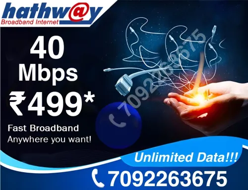 Hathway fiber WiFi new connect