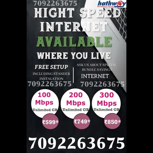 Hathway fiber WiFi connection 