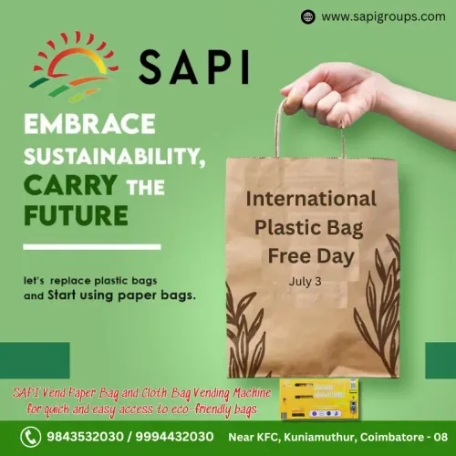 On International Plastic Bag Free Day (July 3), le