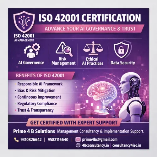 ISO/IEC 42001 certification fo