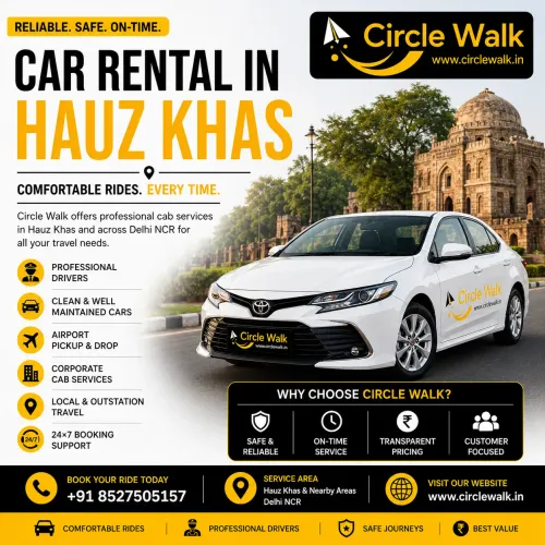 Car Rental in Hauz Khas | Circ