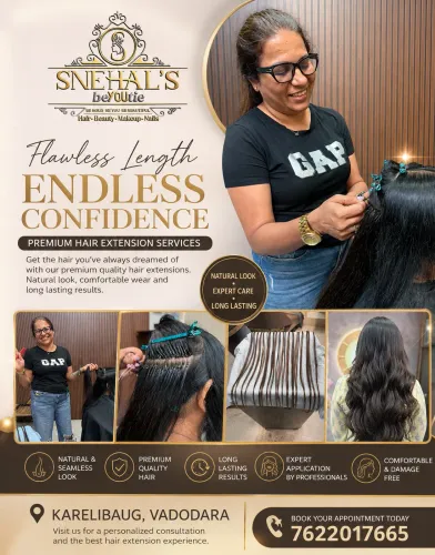 Hair extensions in Karelibaug Vadodara b