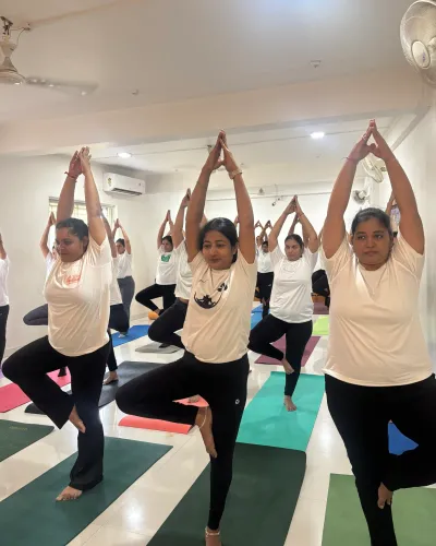 Tree Pose , known as Vrikshasa
