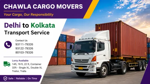 Delhi to Kolkata Transport Ser