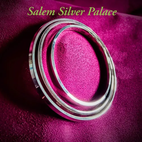Silver Kada @80 Hallmark Silver StandardsSalem S