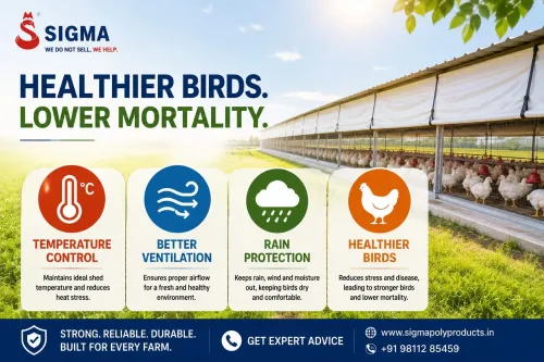 How Poultry Curtains Help Reduce Bird Mortality