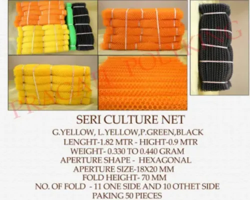Leading manufacturer of Plastic Sericulture Nets, 