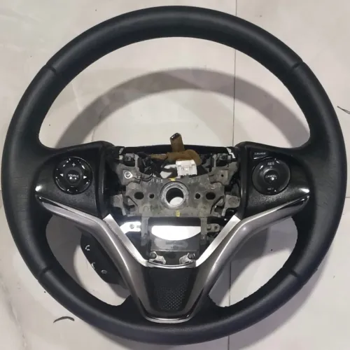 Premium leather steering cover upgrade. Luxury in 