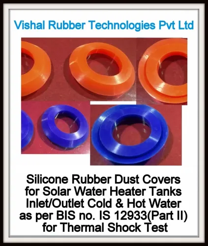 Silicone Rubber Dust Covers for Solar Water Heater