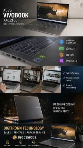 Upgrade Your Productivity: ASUS VivoBook X412FJCE