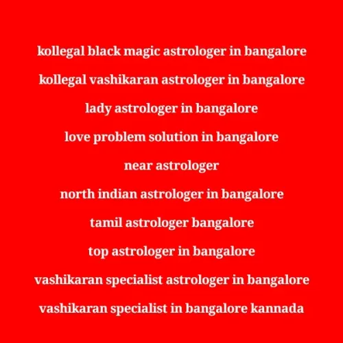 kollegal black magic astrologe