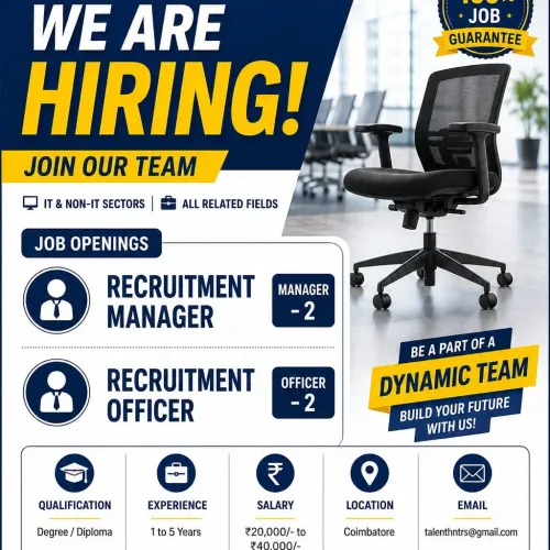Recruitment manager and recrui