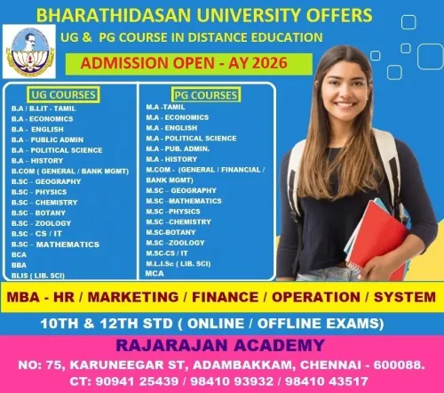 BHARATHIDASAN UNIVERSITY 