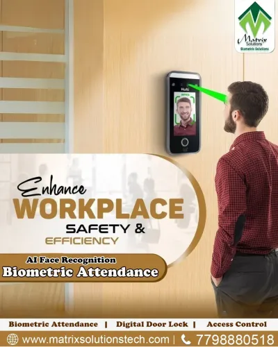 Watch how our Face Attendance Machine captures ent