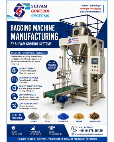 Bagging Machine Manufacturing by Shivam Control Sy