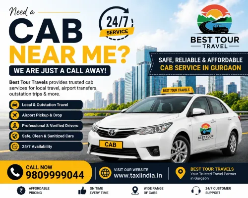 local sightseeing taxis gurgao