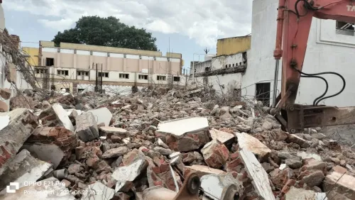 Trichy best building demolition.Sushmaa Demolitio