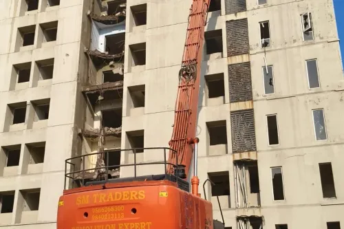 Building demolition contractor