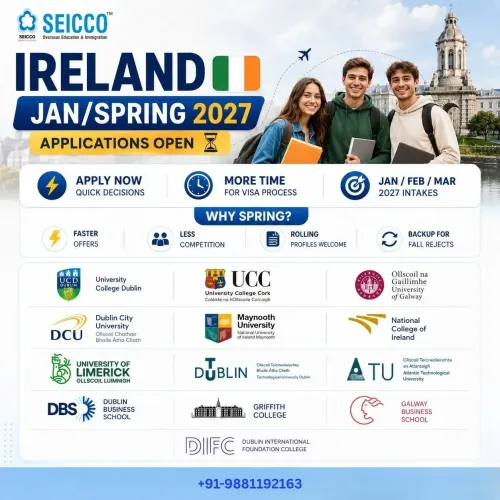 Planning to study in Irel