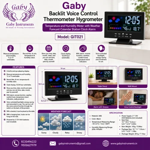 Backlit Voice Control The
