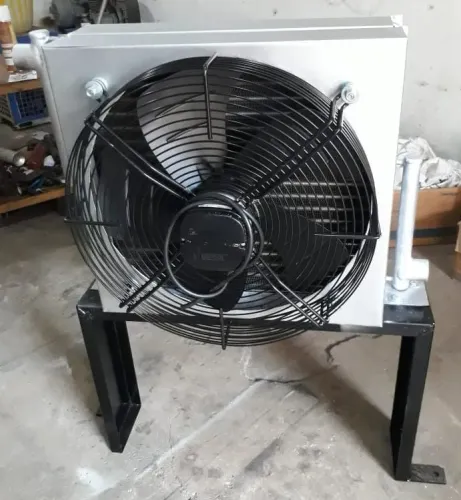 An air blast oil cooler i