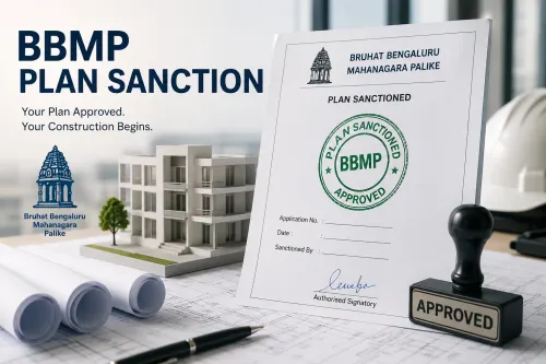 Obtaining BBMP plan sanction i