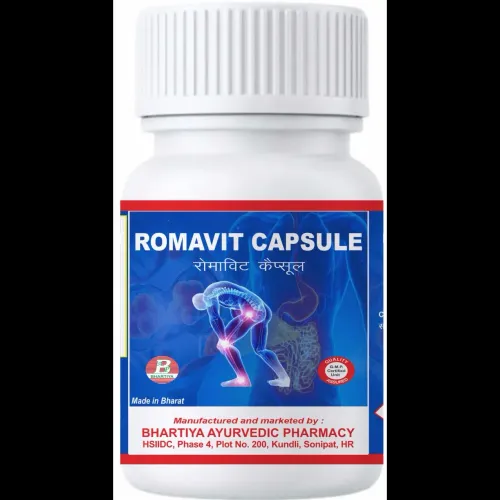 Ayurvedic Medicine Romavit Capsule Manufacture in 