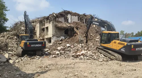 Building demolition contractor