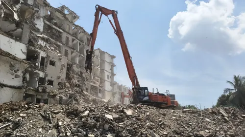 Building demolition contractor