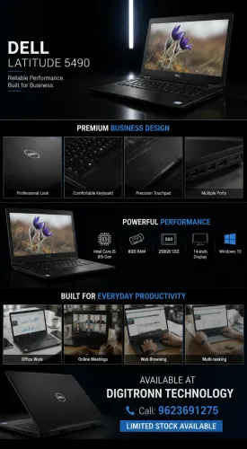 Processor: Intel Core i5 (8th Generation) – Optimi