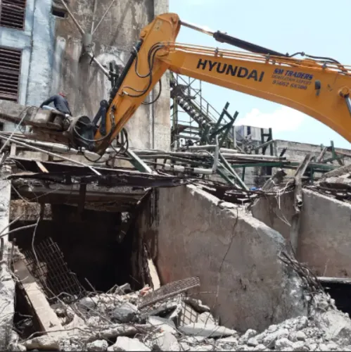 Building demolition contractor