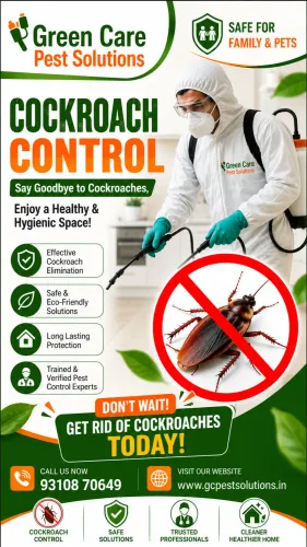 Cockroach Control in Chanakyap
