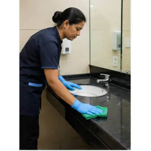 washroom cleaning sanitization