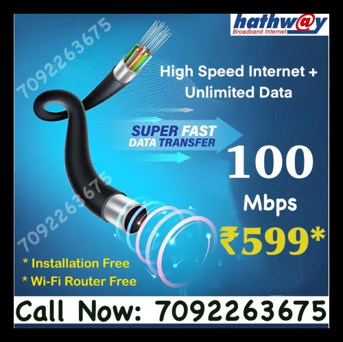 Apply for Hathway WiFi New Con