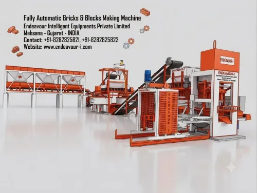 Fully Automatic Bricks & Blocks Making Machine To 