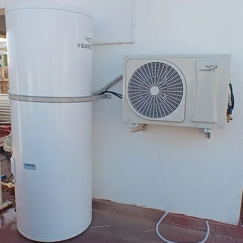 Domestic V-Guard Heatpumps available in 200LPD, 30