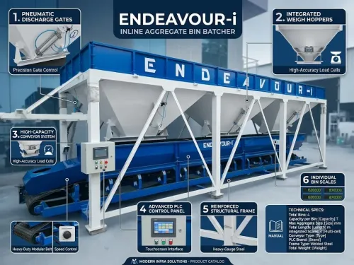 Automatic Material Batching & Feeding System For F