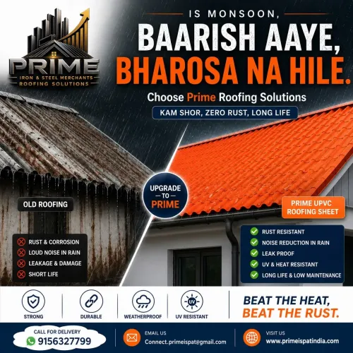 We Prime Steel is the leading Supplier for Roofing
