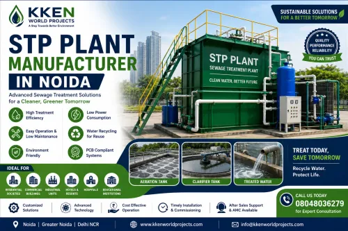 STP Plant Manufacturer in Noida | KKEN World Proje