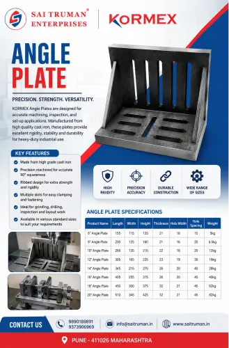ARE YOU SEARCHING KORMEX BRAND ANGLE PLATE IN PUNE