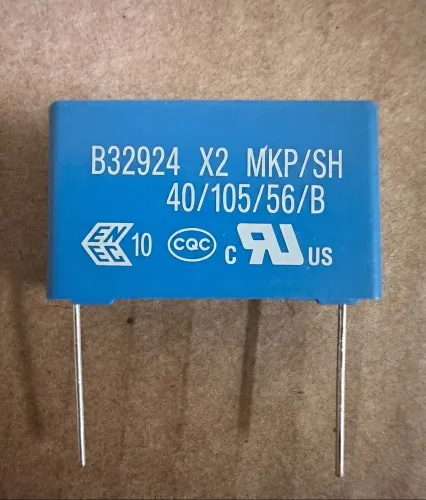 The B32924C3105M is an X2-class safety film capaci