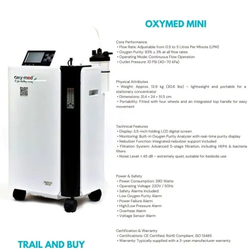 Buy the Oxymed Mini 5 LPM