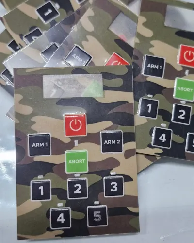 Polycarbonate stickers...