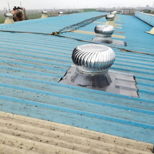 Advanced wind-driven roof ventilator for 24x7 heat