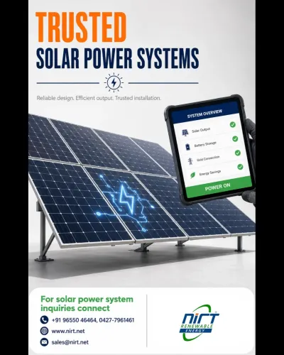 Experience complete solar power systems designed f